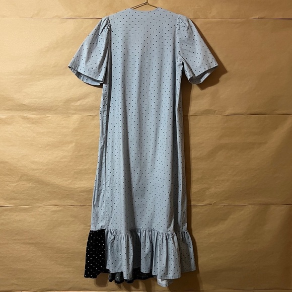 Tigre et Tigre | Rolf Dress Polka Dot Asymmetrical Popover Maxi Dress Size XS/S - Picture 7 of 10